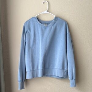 Everyday Light Blue Crewneck Sweater
